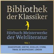 Bibliothek der Klassiker: Hörbuch-Meisterwerke der Weltliteratur, Teil 1 - 29 Stunden Novellen, Kurzgeschichten, Märchen, Sagen und Gedichte in einer Box!