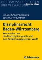 Dieter von Alberti: Disziplinarrecht Baden-Württemberg 
