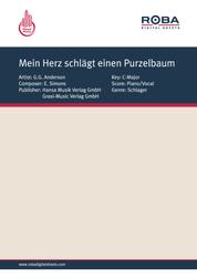 Mein Herz schlägt einen Purzelbaum - as performed by G.G. Anderson, Single Songbook