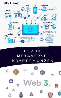 Web3: Top 10 Metaverse-Kryptomünzen