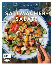 Genussmomente Sattmacher-Salate - Geniale Rezepte – von Meal-Prep bis Partygenuss: Bunter Linsensalat, Spaghettisalat mit Zuckermelone & Mozzarella, Lomi Lomi Salmon und mehr
