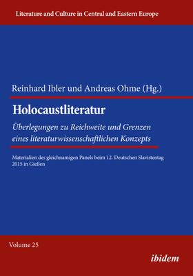 Holocaustliteratur: Überlegungen zu Reichweite und Grenzen eines literaturwissenschaftlichen Konzepts