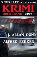 Alfred Bekker: Krimi Dreierband 3092 