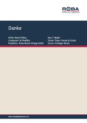 Danke - as performed by Bläck Fööss, Single Songbook