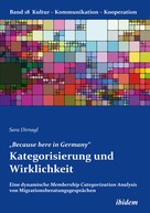 Sara Dirnagl: „Because here in Germany“. Kategorisierung und Wirklichkeit 