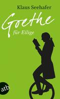 Klaus Seehafer: Goethe für Eilige ★★★