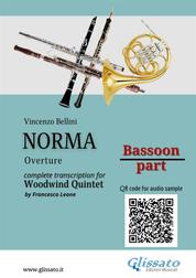 Bassoon Part Of "Norma" For Woodwind Quintet - Overture
