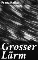 Franz Kafka: Grosser Lärm 