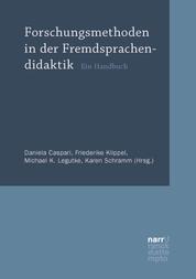 Forschungsmethoden in der Fremdsprachendidaktik - Ein Handbuch