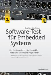 Software-Test für Embedded Systems - Ein Praxishandbuch für Entwickler, Tester und technische Projektleiter