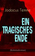Jodocus Temme: Ein tragisches Ende (Kriminalroman) 
