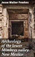 Jesse Walter Fewkes: Archeology of the lower Mimbres valley, New Mexico 