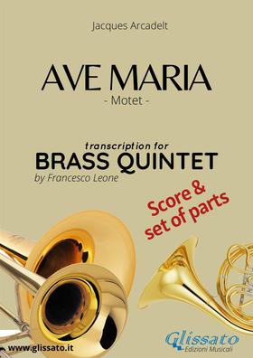 Ave Maria - Brass Quintet score & parts