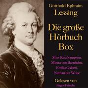 Gotthold Ephraim Lessing: Die große Hörbuch Box - Nathan der Weise, Emilia Galotti, Minna von Barnhelm, Miss Sara Sampson.