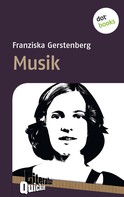 Franziska Gerstenberg: Musik - Literatur-Quickie ★★★