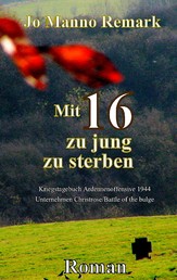 Mit 16 zu jung zu sterben - Kriegstagebuch Ardennen-Offensive 1944 /Battle of the bulge