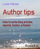 Luise Hakasi: Author tips 