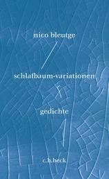 schlafbaum-variationen - gedichte