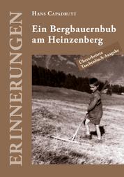 Erinnerungen - Ein Bergbauernbub am Heinzenberg