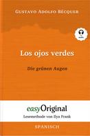 Gustavo Adolfo Bécquer: Los ojos verdes / Die grünen Augen (mit Audio) 