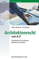 Fabian Blomeyer: Architektenrecht von A-Z 