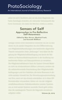 Marc Borner: Senses of Self: Approaches to Pre-Reflective Self-Awareness 