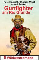 Alfred Bekker: Gunfighter am Rio Grande: 5 Wildwestromane 