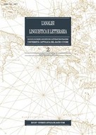 AA. VV.: L'Analisi Linguistica e Letteraria 2012-2 