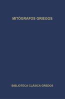 Varios Autores: Mitógrafos griegos 
