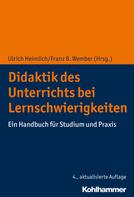 Ulrich Heimlich: Didaktik des Unterrichts bei Lernschwierigkeiten 