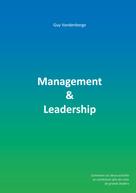 Guy Vandenberge: Management & Leadership 