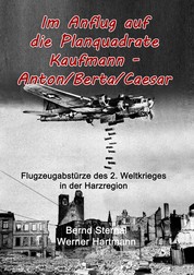 Im Anflug auf die Planquadrate Kaufmann - Anton/Berta/Caesar - Flugzeugabstürze des 2. Weltkrieges in der Harzregion