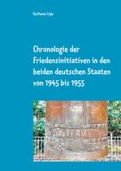 Karlheinz Lipp: Chronologie der Friedensinitiativen in den beiden deutschen Staaten von 1945 bis 1955 