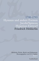 Friedrich Hölderlin: Sämtliche Werke, Briefe und Dokumente. Band 3 
