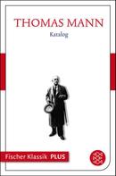 Thomas Mann: Katalog 