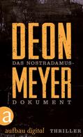 Deon Meyer: Das Nostradamus-Dokument ★★★★