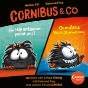 Luzifer junior präsentiert: Cornibus & Co. - Hörspiele zu Band 1+2 - enthält die Bände "Ein Hausdämon packt aus" und "Cornibus verschwindibus" - Lustiges Hörbuch für Kinder ab 10 Jahren