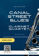 Francesco Leone: Canal Street Blues - Clarinet Quartet score & parts 