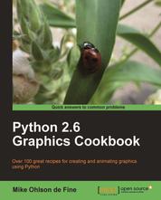Python 2.6 Graphics Cookbook - Learn how to use Python‚Äôs built-in graphics capabilities to create static and animated graphics for a range of real-world purposes. Over 100 recipes take you from basic shape creation to developing interactive GUIs.