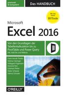 Frank Arendt-Theilen: Microsoft Excel 2016 – Das Handbuch 
