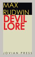 Max Rudwin: Devil Lore 