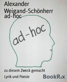 Alexander Weigand-Schönherr: ad-hoc 