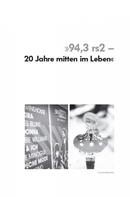94,3 rs2 Radio-Information Audio-Service Zwei GmbH: 94,3 rs2 – 20 Jahre mitten im Leben ★★★★★