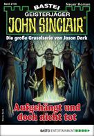 Jason Dark: John Sinclair 2105 - Horror-Serie 