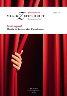 : Great again? Musik in Zeiten des Populismus 