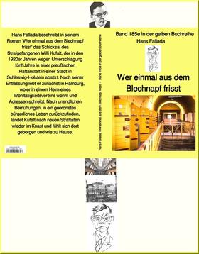 Hans Fallada: Wer einmal aus dem Blechnapf frisst – Band 185e in der gelben Buchreihe – bei Jürgen Ruszkowski