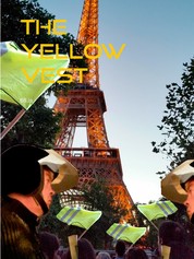 THE YELLOW VEST - ou Charlotte on the great barricade of the Champs-Elysees in Paris.