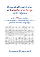 Susanne Dorendorff: Dorendorff 's Alphabet of Latin Cursive Script in Figures 