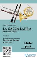 Gioacchino Rossini: Flute part of "La Gazza Ladra" overture for Woodwind Quintet 