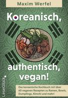 Maxim Werfel: Koreanisch, authentisch, vegan! 